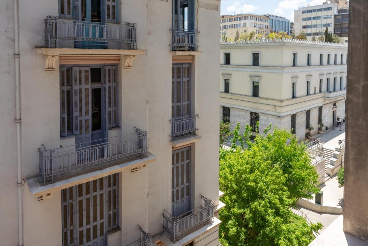 Ferienwohnung Pnoe D'Athenes Exterior foto