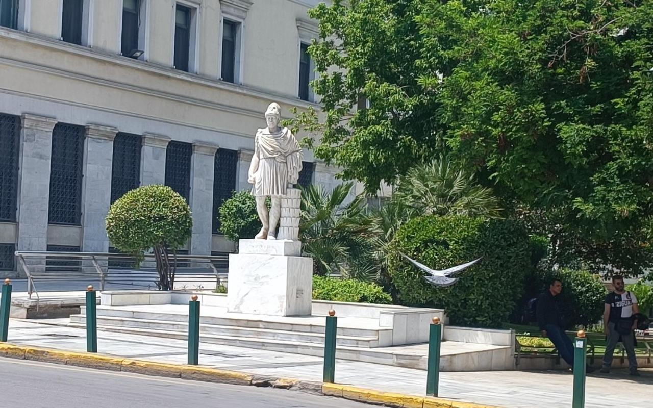 Ferienwohnung Pnoe D'Athenes Exterior foto